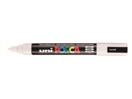 Popisovač Posca bílá 2,5mm