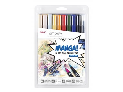 Popisovače sada 10ks Tombow SHONEN