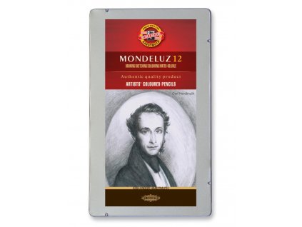 8593539269007 Mondeluz Akvarelové pastelky 12 ks šedá řada1