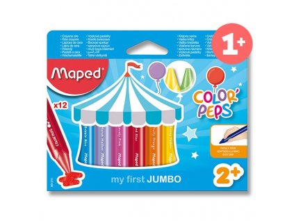 3154148613114 voskovky maped trojhranné jumbo 12