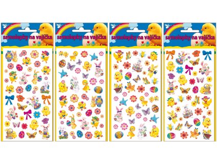 Velikonoční samolepky na vajíčka 774, 19x9cm