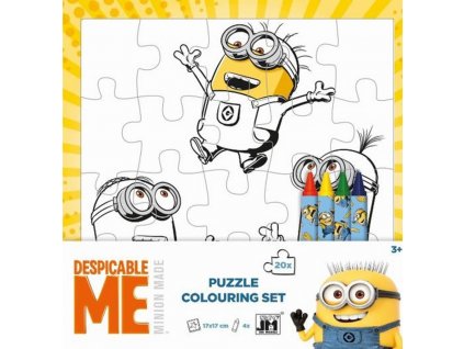 98570625 omalovankove puzzle s voskovkami mimoni