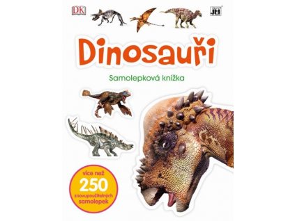 8034 6 dinosauri z1 samolepkova knizka 9788075180346