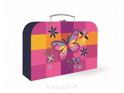 Kufřík lamino 34 cm kolekce 2019 Motýl