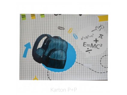 Ubrus do výtvarné výchovy 65x50cm, School