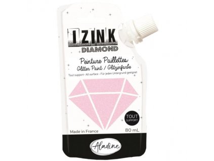 diamantova barva 80ml pastelova ruzova rose pastel
