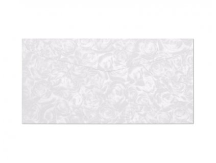 Obálka DL Růže bílá 120g, 10ks