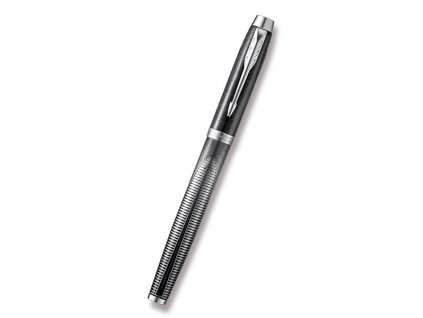 PARKER plnicí pero IM Premium Metallic Pursuit F black