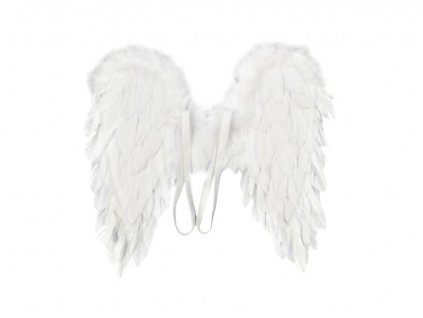 Andělská křídla z peří 44x42cm
