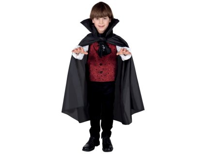 Plášť dětský černý látkový, 75 cm