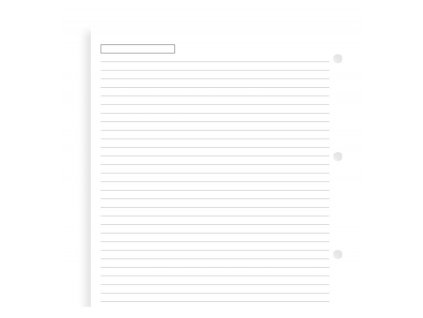 white ruled a4