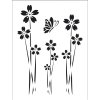 Šablona Květinky 1
