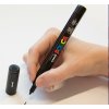 Posca PC-3M sada popisovačů Posca, 0,9 - 1,3 mm, 4ks, černá, bílá, stříbrná, zlatá