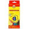 208006 pastelky triocolor 12ks 7mm ergonomicke