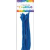 Drát plyšový 30cm modrý 20ks