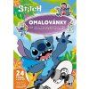 216934 omalovanky a4 se samolepkami lilo stitch