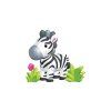3D Sticker Model ZOO Zebra
