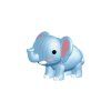 3D Sticker Model ZOO Slon