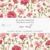 Sada scrapbook papírů Rose Mist 8cm 100l