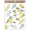 Okenní fólie Ptáci 30 x 42 cm