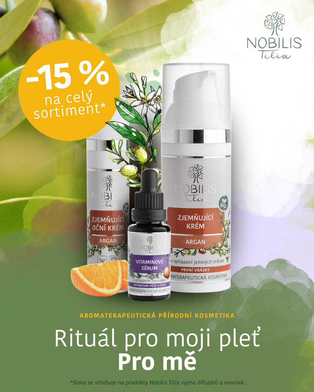 🌿15% sleva na produkty značky Nobilis Tilia🌿