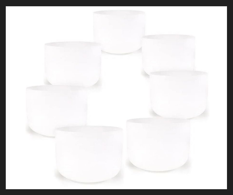 Křišťálové zpívající mísy