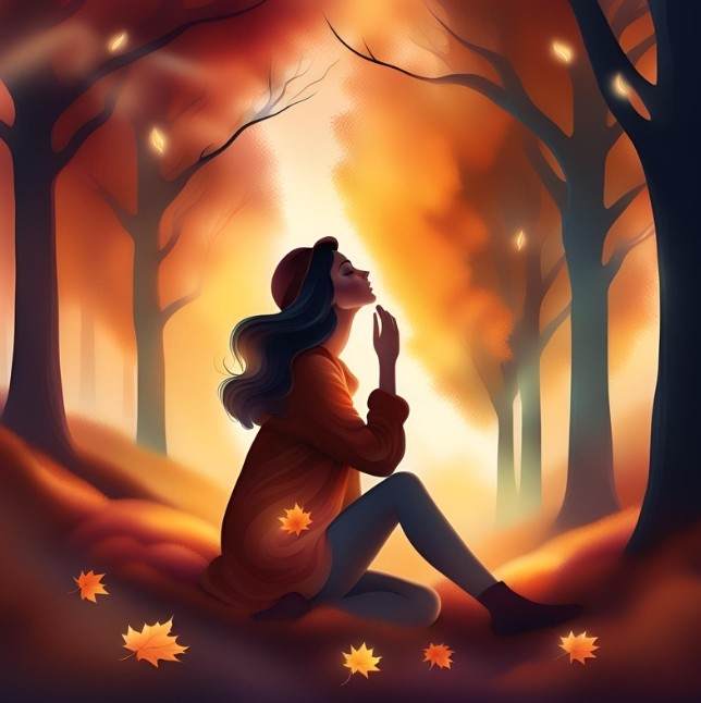 Zářící světlo podzimu: Jak si uchovat vnitřní světlo v čase zkracujících se dní