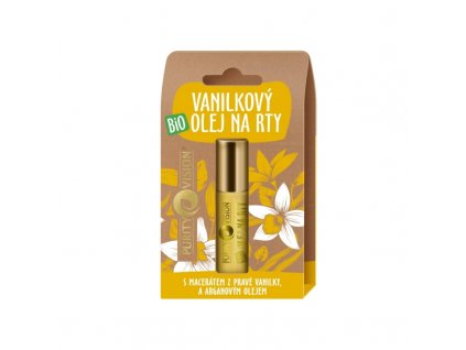 PURITY VISION Bio Vanilkový olej na rty 10 ml