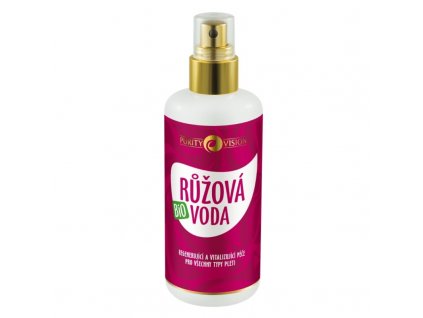 PURITY VISION Bio Růžová voda 200 ml