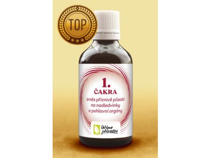 Tinktura 1. čakra 50 ml - Léčíme přírodou