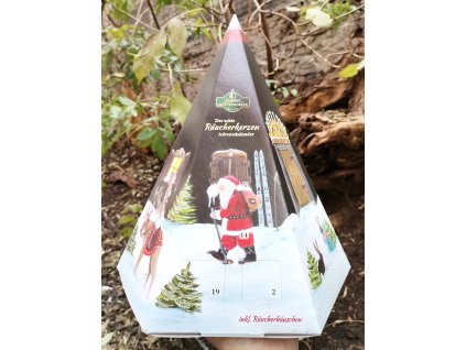 Adventní kalendář s františky a plechovým domečkem