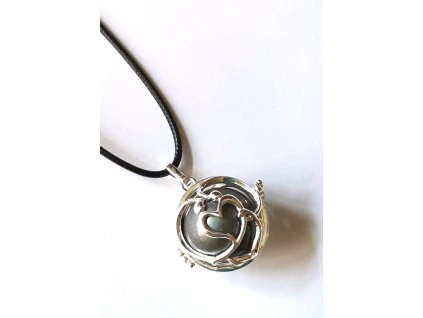 Těhotenská rolnička Harmony - šedá