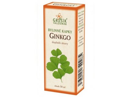 Bylinné kapky Ginkgo 50 ml