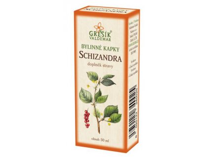 Bylinné kapky Schizandra 50 ml