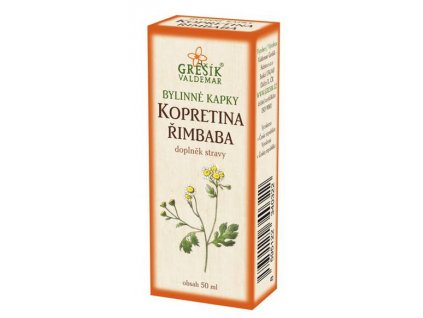 Bylinné kapky Kopretina řimbaba 50 ml