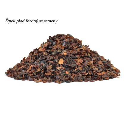 Šípek plod řezaný se semeny