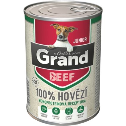 Grand hovězí junior 400g
