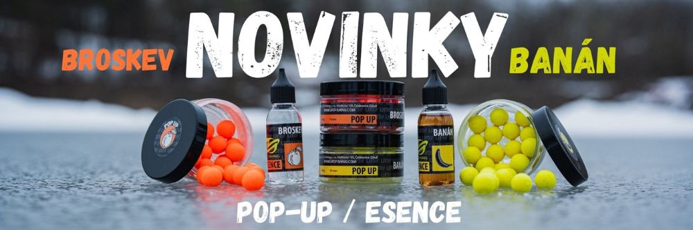 NOVINKA 2026 - příchutě Broskev a Banán