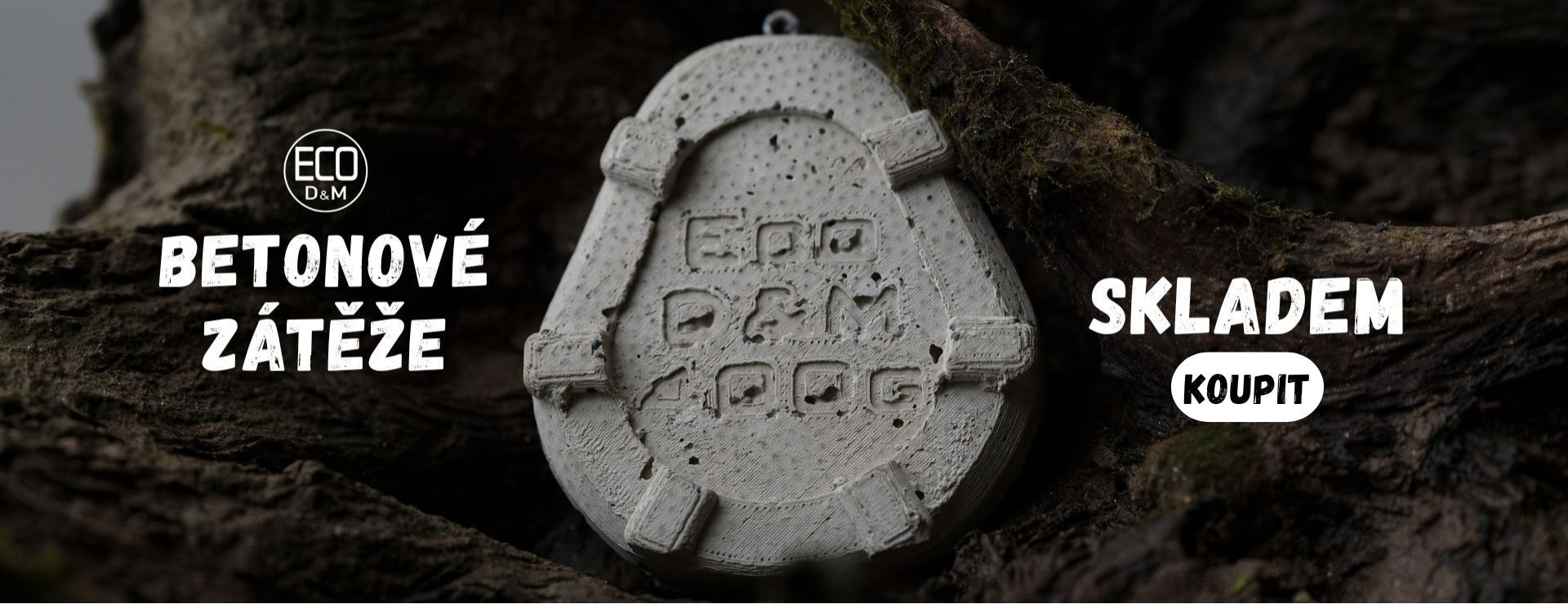 ECO Sinkers - betonové zátěže pro rybáře