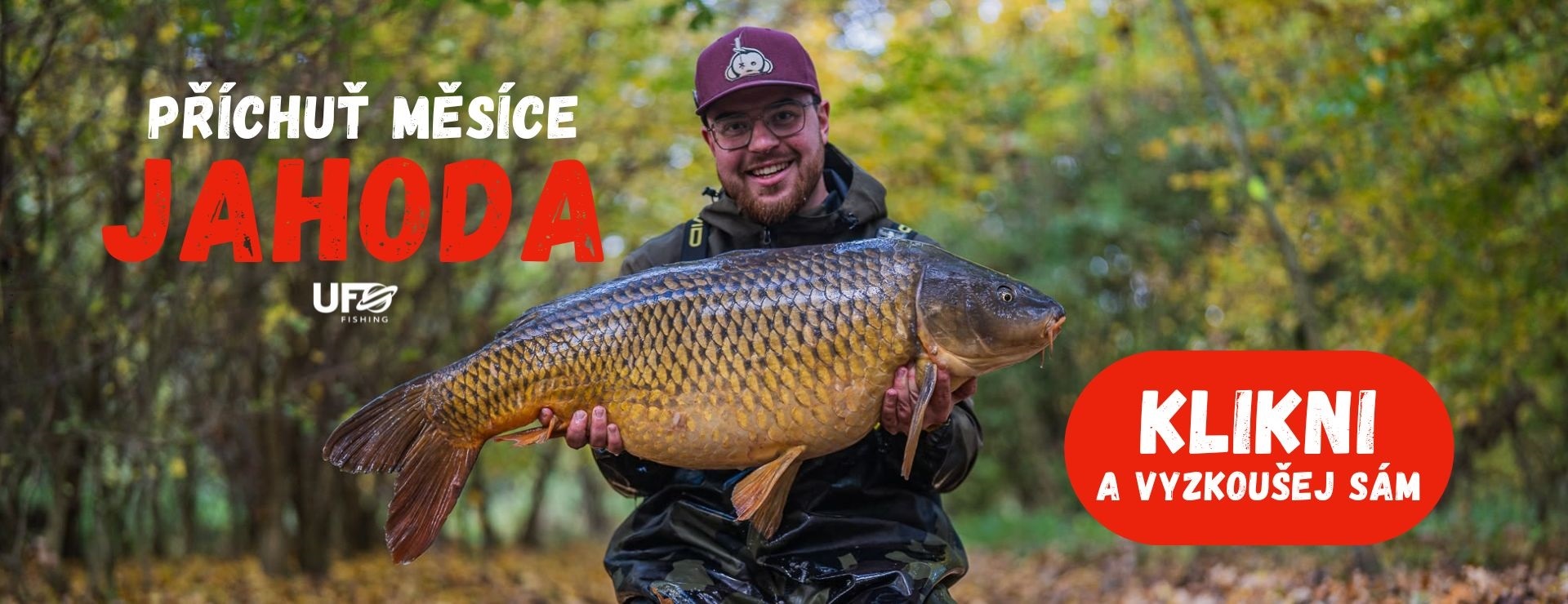 Přchuť mesíce - Jahoda. Funguje celý rok, sladká klasika