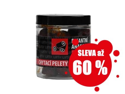 Pikantní ananas dipované pelety sleva až 60 %