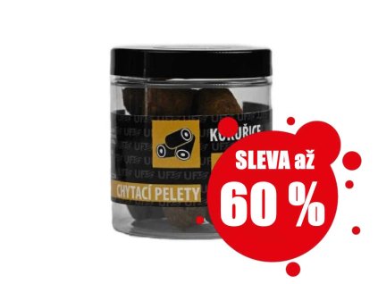 Kukuřice dipované pelety sleva až 60 %