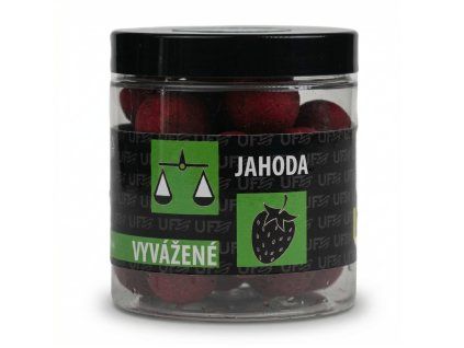 vyvížené boilies Jahoda v doze