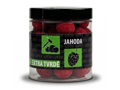 Extra tvrde boilies jahoda v doze