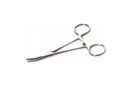 Pean zahnutý Forceps Curved 15cm