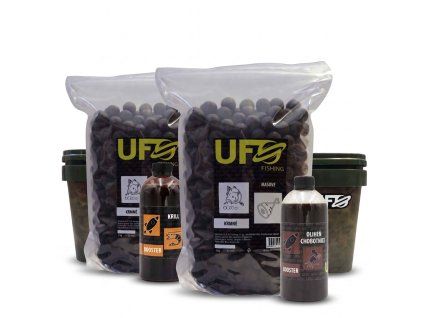 2x masové boilies, 2x boostesr, 2x kybl