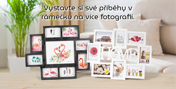 Fotorámečky na více fotografií