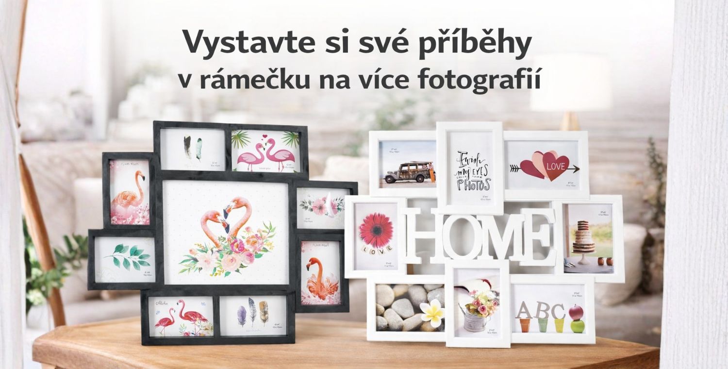 Fotorámečky na více fotografií