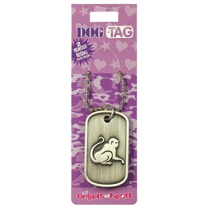 Dog Tag / psí známky čínské znamení - OPICE