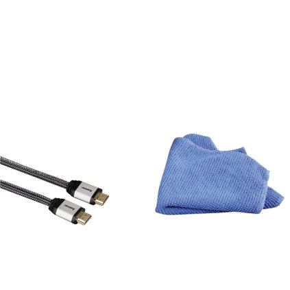 Hama USB 2.0 kabel, typ A - mini B, 1,8 m, kovové konektory, 5